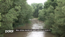 Velká voda postrašila obyvatele Vávrovic a Držkovic, řeka Opava ale nakonec zůstala v korytě